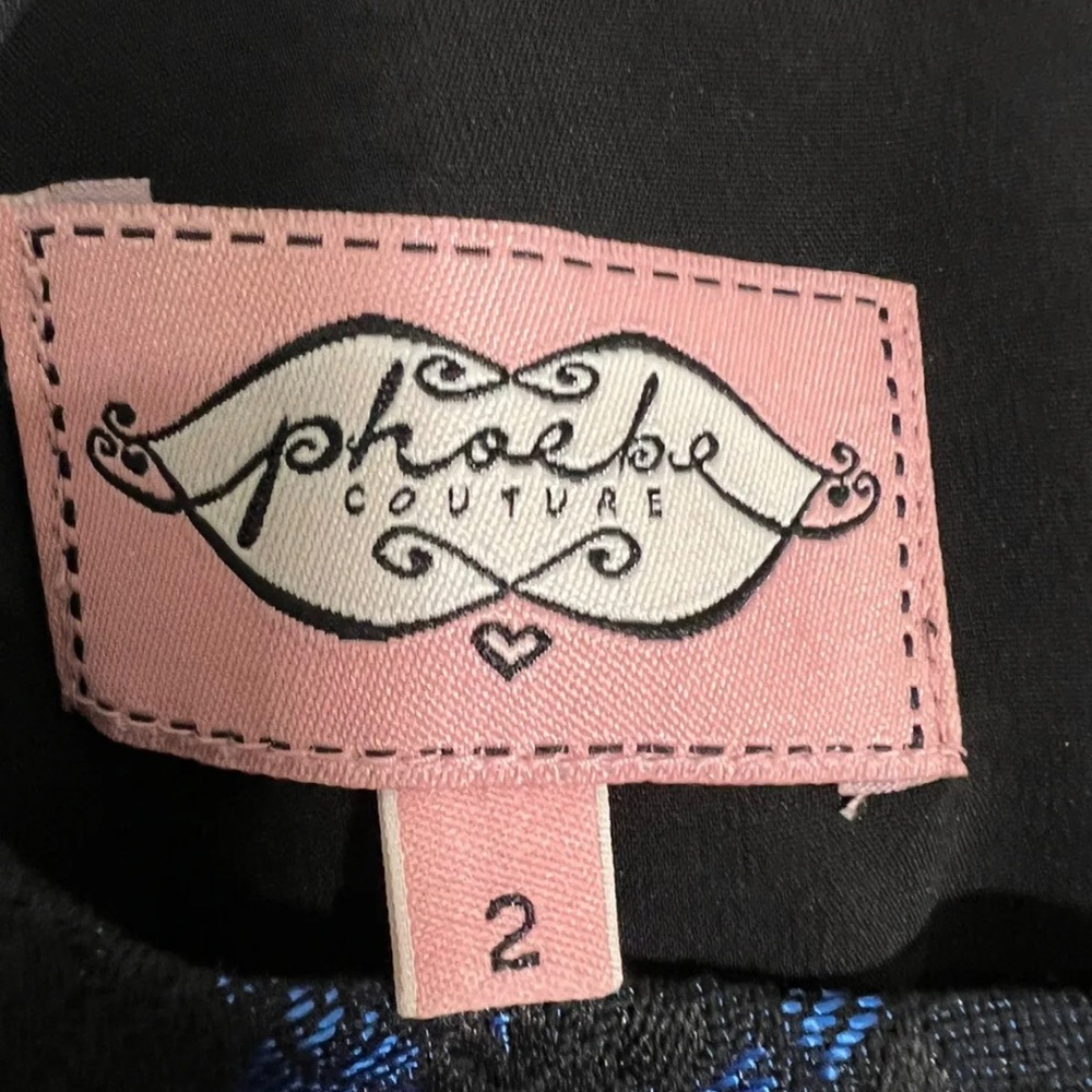Phoebe Couture Dress Size 2 Brand New With Tags - Picture 3 of 6